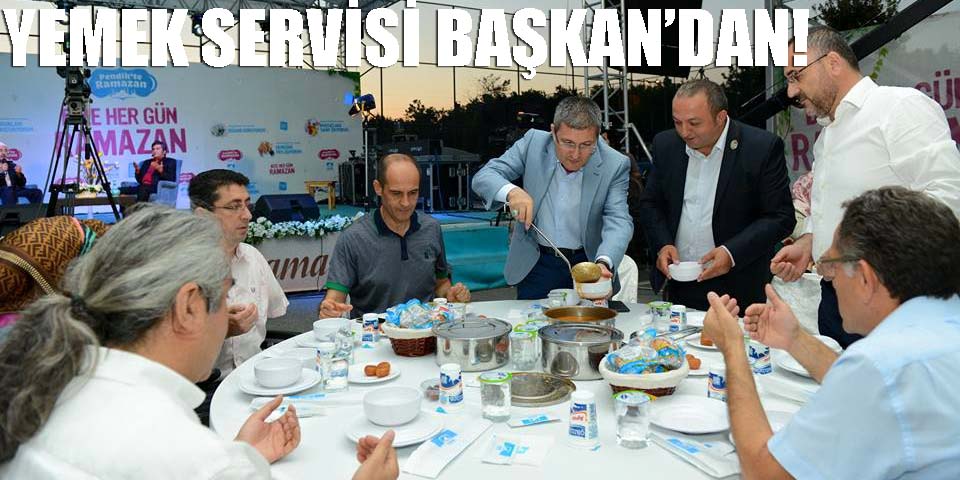 Sizlerle iftar sofrasını paylaşmak şereftir