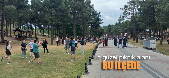 Muhteşem piknik alanı.. Baştan sona yenilendi