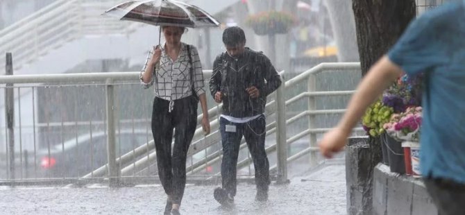 İstanbul için önemli sağanak uyarısı!