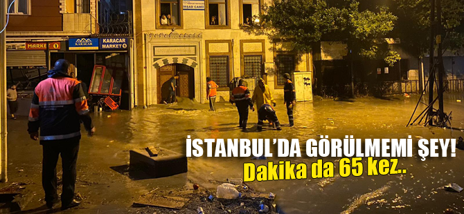 İstanbul'da görülmemiş hava durumu!