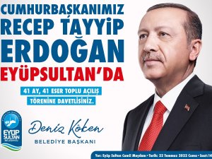 41 Ayda Yapılan 41 Eseri Cumhurbaşkanı Erdoğan Açacak