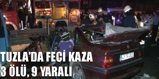 Tuzla'da minibüs dehşeti: 3 ölü