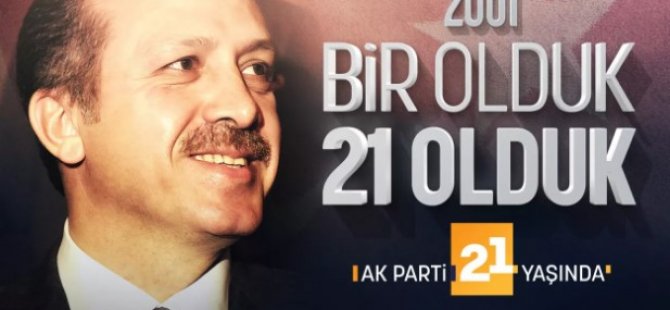 AK Parti 21 yaşında