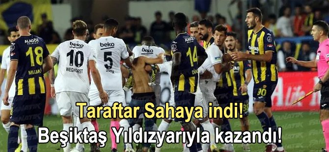Olaylı maçta kazanan Beşiktaş oldu!