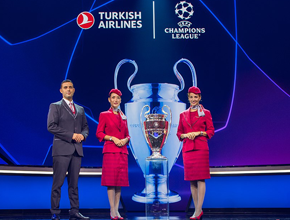 Şampiyonlar Ligi'nin Yeni resmi sponsoru Türk Hava Yolları oldu!