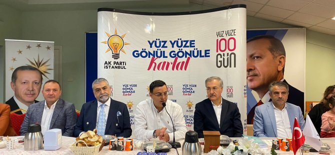 AK PARTİ KARTAL KURUCULARI AĞIRLADI