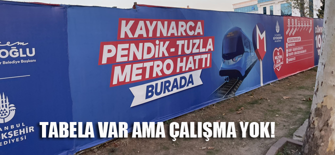 Kaynarca-Pendik-Tuzla Metrosu'nda son durum!