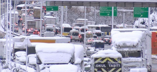 İstanbul'a kar mı geliyor?