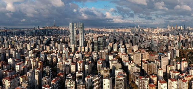 Konut fiyatlarında İstanbul’da yüzde 212,1 artış