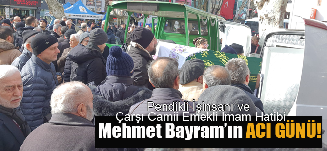 Mehmet Bayram Eşini kaybetti