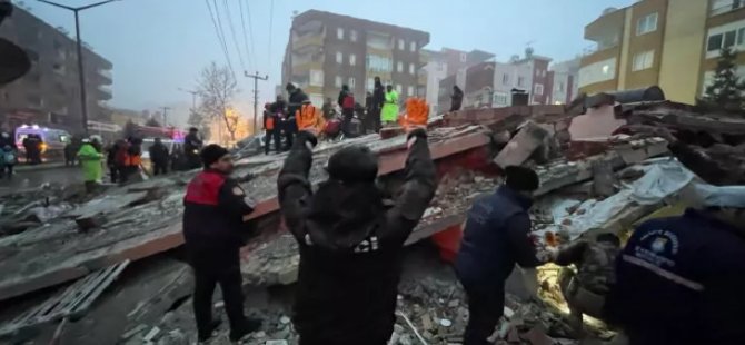 Kahramanmaraş'ta Deprem!