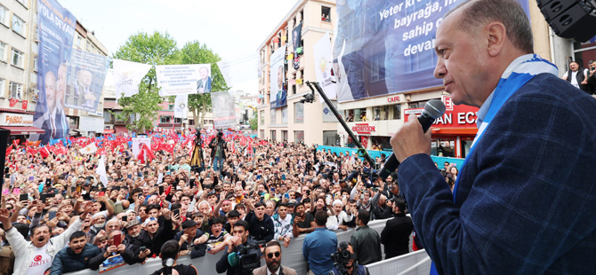 İşte Erdoğan'ın ikinci tur için sloganı