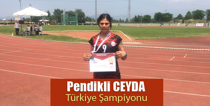Pendikli Ceyda Türkiye Şampiyonu!