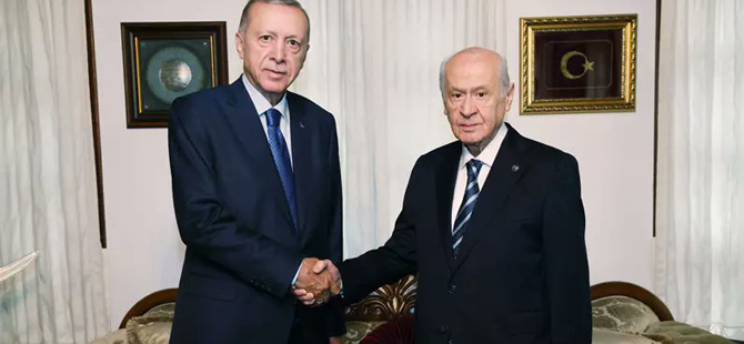 Başkan Erdoğan MHP Lideriyle görüştü