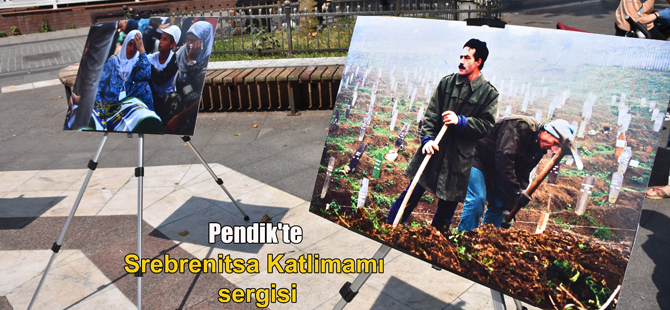 Pendik'te Srebrenitsa Katlimamı sergisi