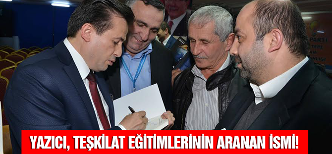 Yazici, AK Parti Teşkilatlarına eğitim veriyor