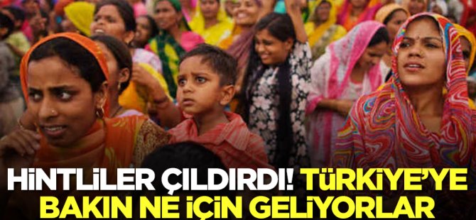 Hindistanlıların Türkiye çılgınlığı! Akın akın geliyorlar