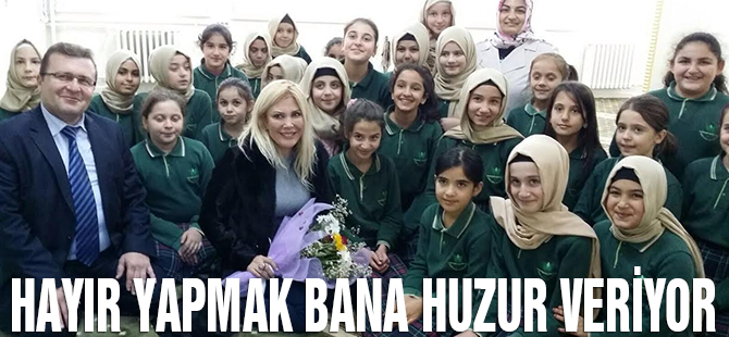 Fatma Bakır'dan 3 okula mescid