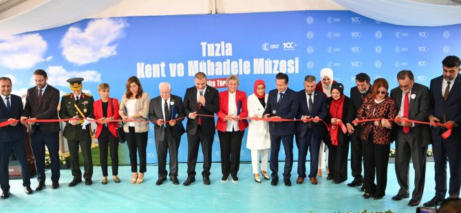 Tuzla'da Tarihi 'Perili Köşk' Kent ve Mübadele Müzesi olarak açıldı