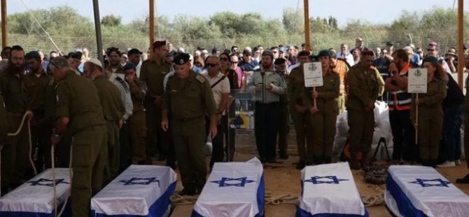 İsrail ölü asker sayısını saklıyor