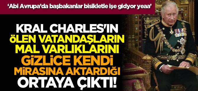 Kral Charles'ın yaptığına bak!