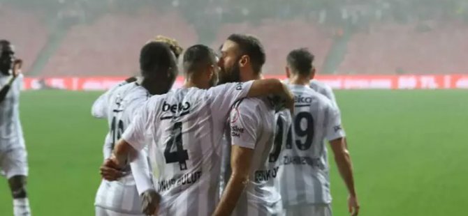 Beşiktaş Samsun'dan 3 puanla dönüyor