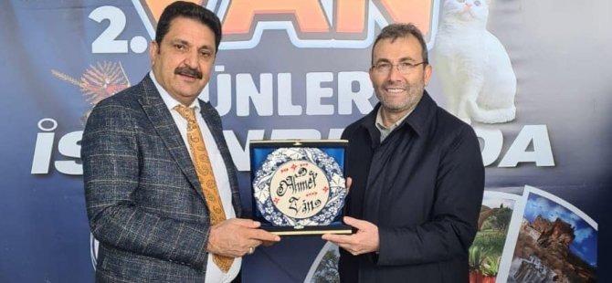 Ahmet Cin'den Van Tanıtım Günleri'ne ziyaret