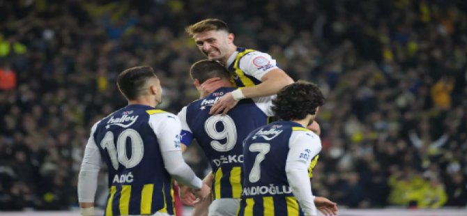 Fenerbahçe'den Kadıköy'de gol şov!