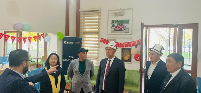 Kardeş Belediye Kırgızistan-Çolpon Ata Pendik’i Ziyaret Etti