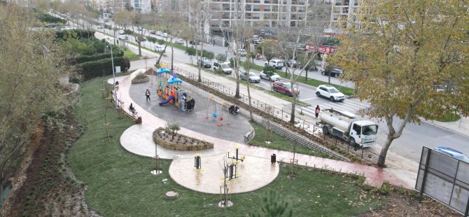 Yenişehir Akkaya Sokak Parkı tamamlandı