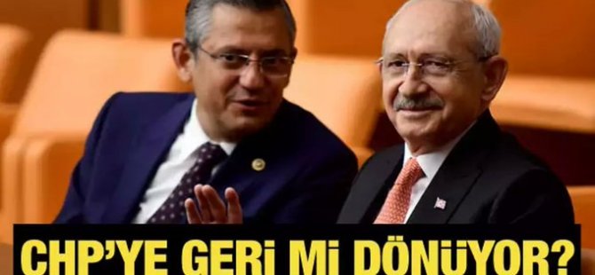 CHP'de Kemal Kılıçdaroğlu sürprizi!