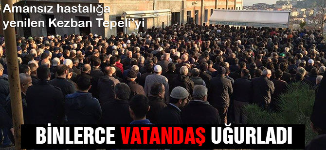 Kezban Tepeli Hakk'a yürüdü