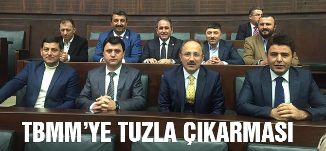 AK Parti Grup Toplantısına Tuzla çıkarması