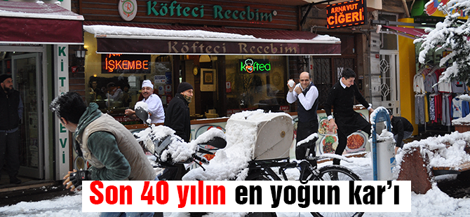 Pendik beyaza büründü