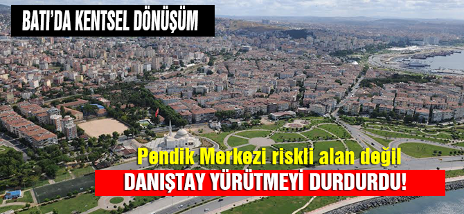 Batı Mahallesi'nde kentsel dönüşüm yok!