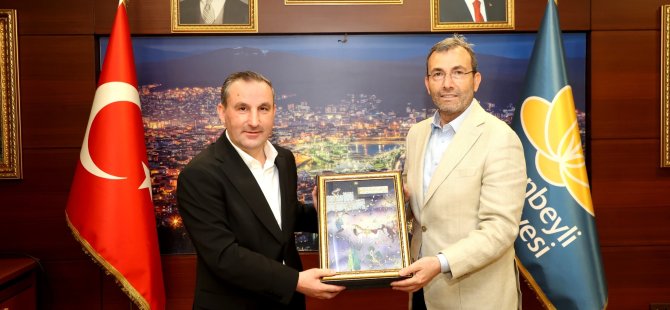 Ahmet Cin'den Sultanbeyli Belediye Başkanı'na ziyaret!