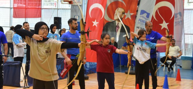 Okullar, Okçuluk Turnuvası’nda Kıyasıya Yarıştı