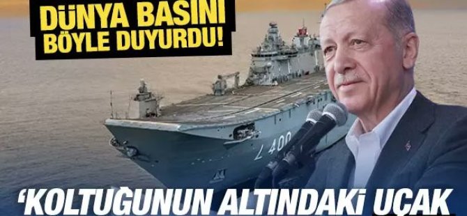 Erdoğan'ın ziyareti dünya medyasında manşet oldu!