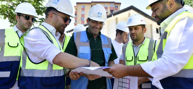 Uluhan Caddesi’ndeki yol açma ve genişletme çalışmalarının yüzde 70’i tamamlandı