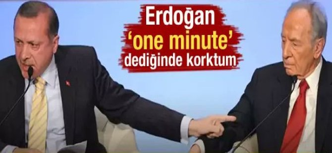 Kadir Mısıroğlu, Erdoğan 'One minute' dediğinde korktum