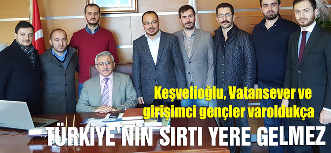 Genç İşadamları Keşvelioğlu'nu ziyaret etti