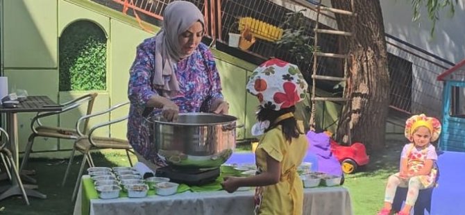 Gelişim Çocuk Anaokulu'ndan aşure etkinliği