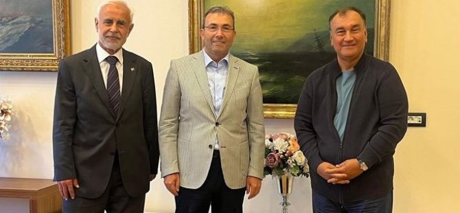 Ahmet Cin'den Murat Ülker'e ziyaret