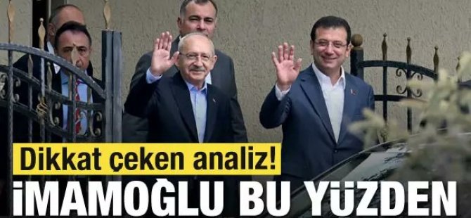 İmamoğlu'nun Kılıçdaroğlu'yla neden görüştüğünü açıkladı!