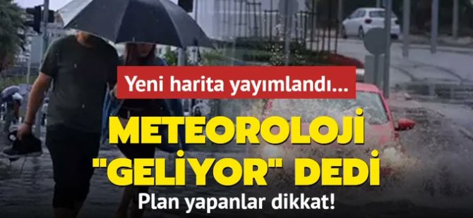 Meteorolojiden peş peşe uyarılar!