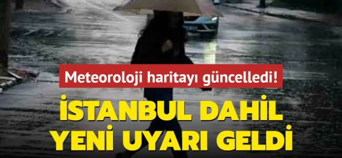 Meteoroloji İstanbul için uyardı!