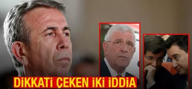 Mansur Yavaşla ilgili önemli iddia!