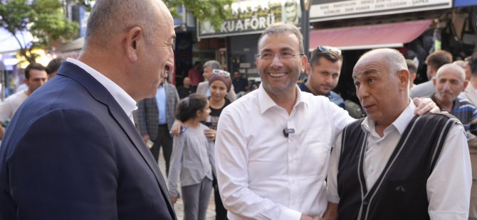 Mevlüt Çavuşoğlu Pendikteydi