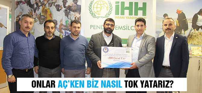 Eğtim Bir-Sen'den Türkmenlere 100 çuval un