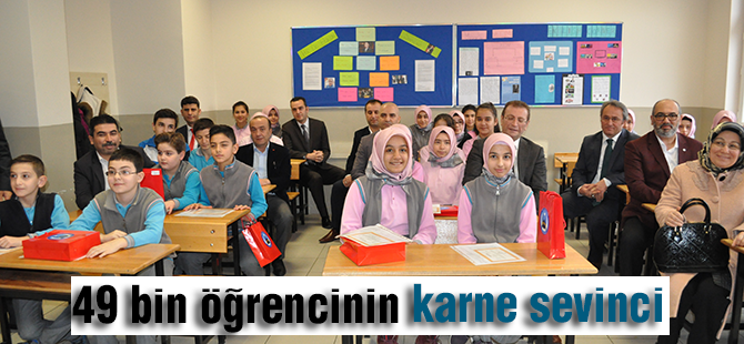 Tuzlalı Öğrencilerin Karne Sevinci